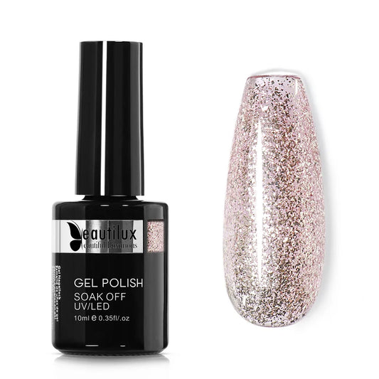 BEAUTIULX GEL POLISH- DIAMOND PLATINUM PP-04