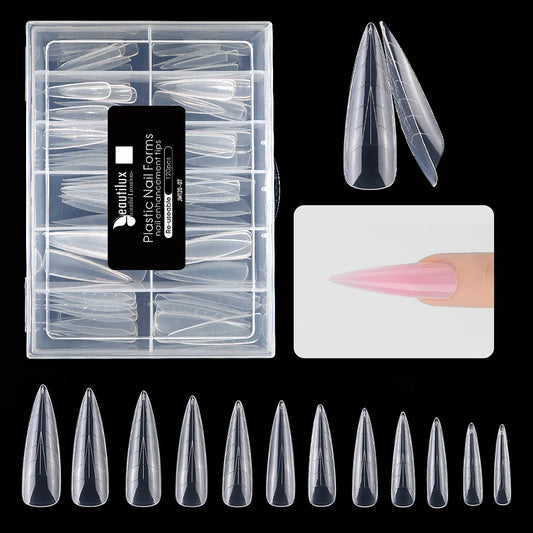 Plastic Nail Forms 120pcs/box JM120-07