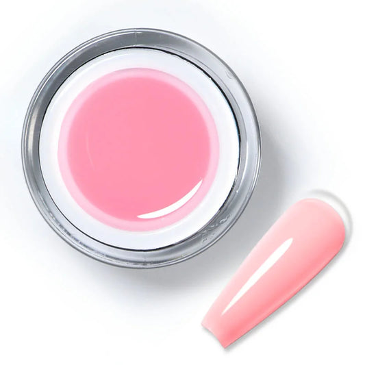 Beautilux Gel de Construction Autoégalisant Rose Poudré BHB-08 - Douceur et Qualité Professionnelle