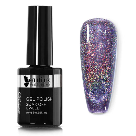 BEAUTIULX GEL POLISH-HOLOGRAPHIC CAT EYE BCM-08