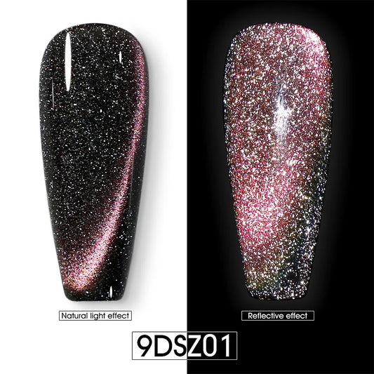 BEAUTIULX GEL POLISH-9D REFLECTIVE CAT EYE 9DSZ-01