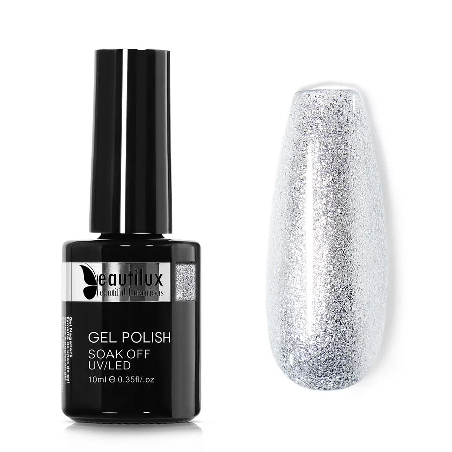 BEAUTIULX GEL POLISH- DIAMOND PLATINUM PP-01