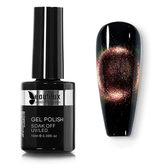 BEAUTIULX GEL POLISH-9D CAT EYE M9-04