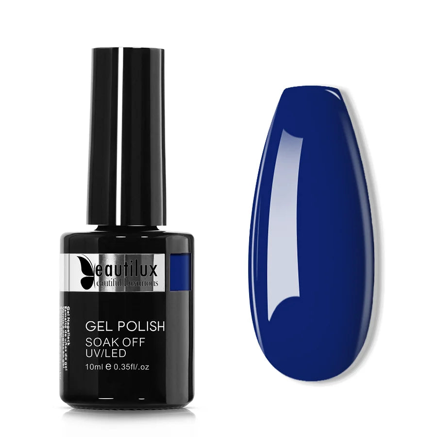 Beautilux Vernis Gel Semi-Permanent B-035 – L’Intensité du Bleu Royal