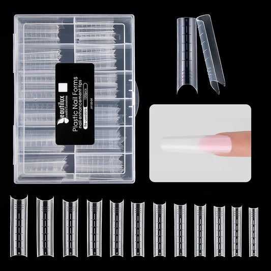 Plastic Nail Forms 120pcs/box JM120-04