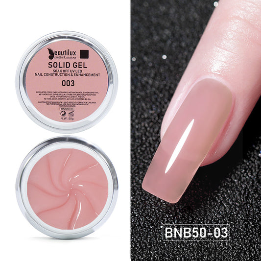 BNB50-03 Solid Gel New Generation BNB - Couleur Pink Nude : élégance naturelle et tenue longue durée