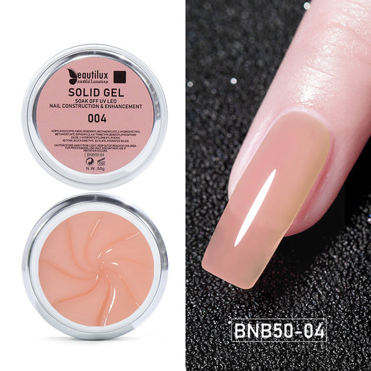 BNB50-04 Solid Gel New Generation BNB - Couleur Peach Nude: sophistication et tenue parfaite