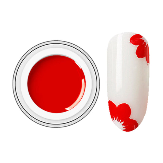 BC6G-01 PAINTING GEL Rouge BEAUTILUX NAIL ART  6 Gr