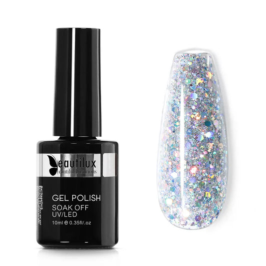 BEAUTIULX GEL POLISH-Diamond Rainbow LE-01