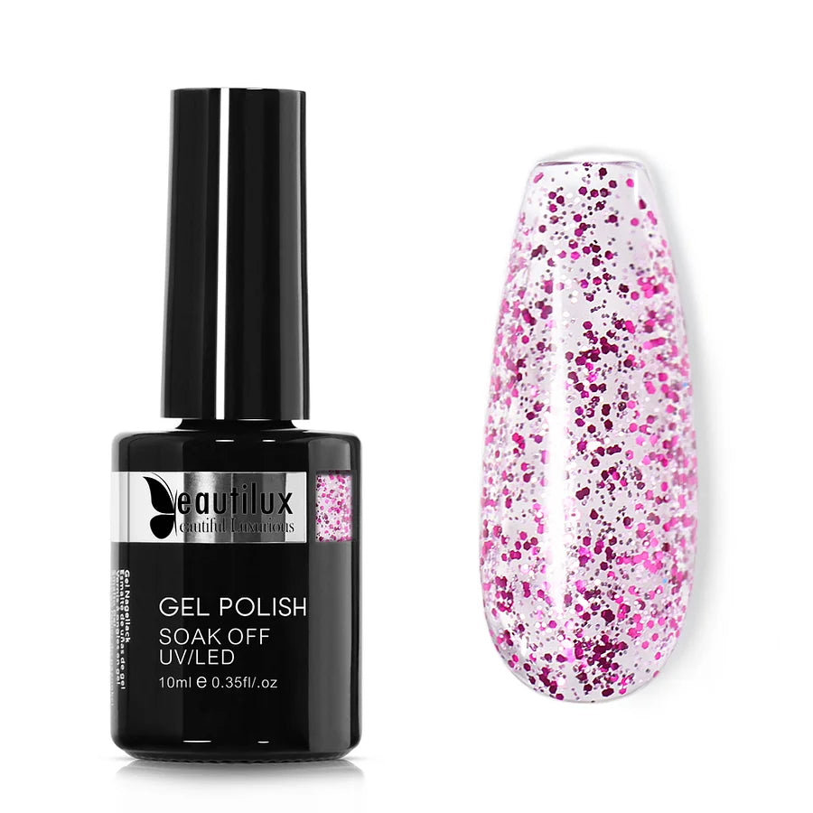 BEAUTIULX GEL POLISH-SEQUINS B-135