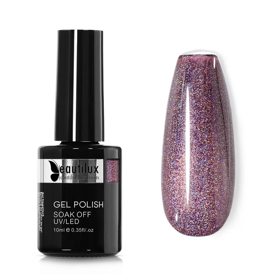 BEAUTIULX GEL POLISH-HOLOGRAPHIC CH-09