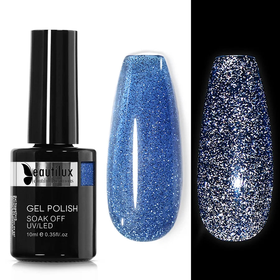 BEAUTIULX GEL POLISH-REFLECTIVE DIAMOND SZ-11