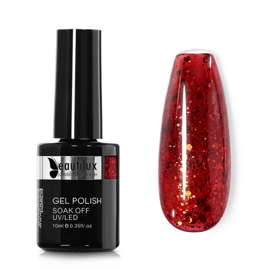 BEAUTIULX GEL POLISH-SEQUINS B-141