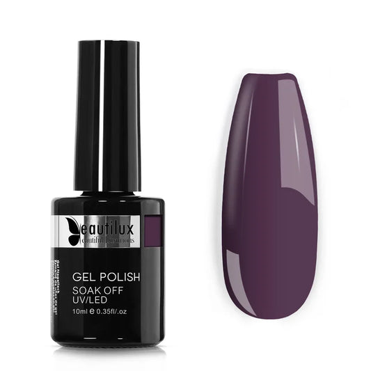 Beautilux Vernis Gel Semi-Permanent AC-64 – L’Intensité du Violet Profond