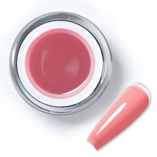 Gel de Construction Autoégalisant BHB-10 de Beautilux - Rose Saumon pour une Manucure Parfaite