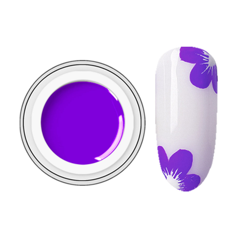 BC6G-06 PAINTING GEL Violet BEAUTILUX NAIL ART  6 Gr